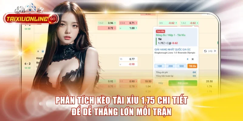 kèo Tài Xỉu 1.75